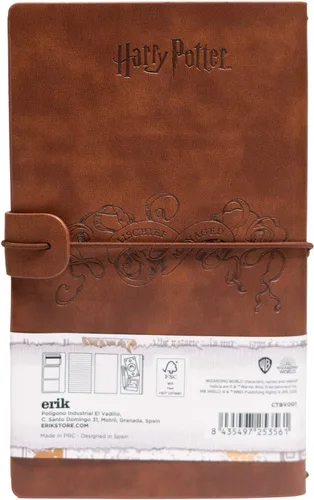 Miniatura 2 de Grupo Erik Diario de viaje de Harry Potter Cuaderno de cuero sintético Diario diario Cuaderno de Harry Potter Regalos de Harry Potter