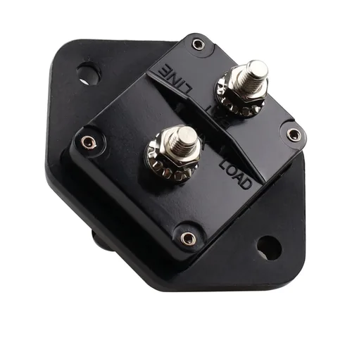 Miniatura 5 de Disyuntor de montaje en panel de 12 V-48 V CC 30A, disyuntor Hi-Amp 30A con reinicio manual y junta para auto, camión, RV, automóvil, marino