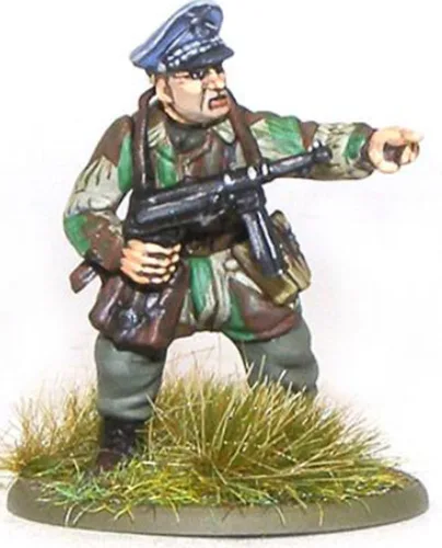 Miniatura 3 de Warlord Games Paracaidistas aerotransportados alemanes Fallschirmjager - Miniaturas de plástico a escala de 1.102 in para Bolt Action Miniaturas