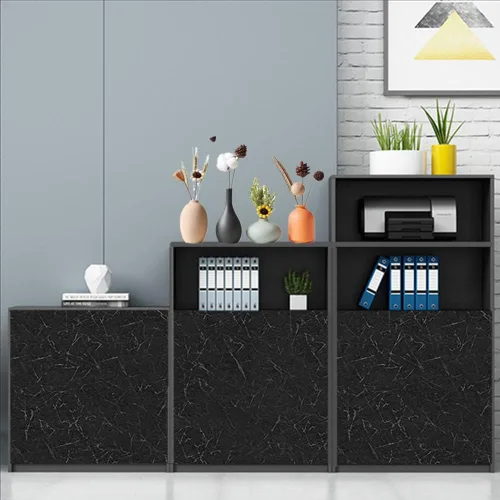 Miniatura 5 de Papel tapiz de seda negro de 15.7 x 196.8 pulgadas, papel tapiz autoadhesivo para despegar y pegar, papel de contacto, extraíble, impermeable