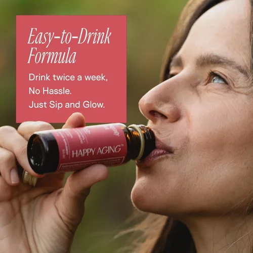 Miniatura 7 de Happy Aging Suplemento líquido NAD+ para mujeres Ribosida liposomal de nicotinamida y resveratrol inyecciones para energía, salud de la piel