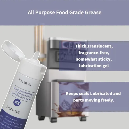 Miniatura 3 de Lubricante seguro de la máquina de la grasa de la categoría alimenticia para el equipo del postre congelado, lubricantes de la junta tórica 2X4oz