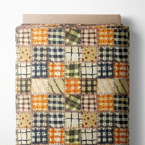 Miniatura 20 de Paquete de tela de algodón de color sólido, 50 cuadrados precortados (8 x 8 x 8 pulgadas), 100% algodón, 120 GSM, fabricado en Türkiye