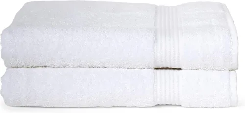 Miniatura 53 de TowelSelections Toallas suaves y absorbentes de algodón para baño, hotel, ducha, spa, gimnasio, toalla de baño, toalla de mano, 2 paños de baño