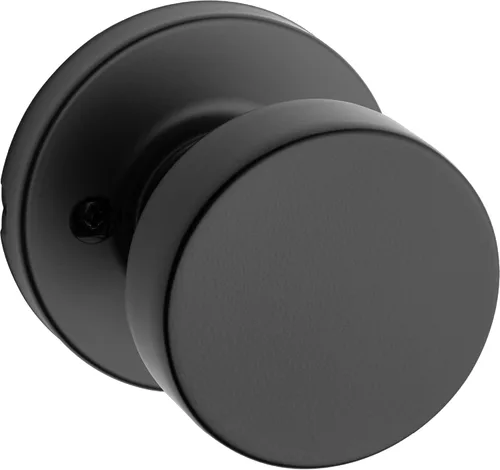 Miniatura 27 de Kwikset Pismo - Pomo de puerta redondo simulado, manija de un solo lado para armarios, puertas dobles francesas y despensa, pomo de puerta