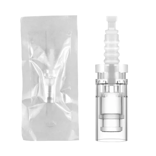 Miniatura 5 de 5 piezas de cartuchos de silicona 5D para microagujas de bayoneta, reemplazo desechable para pluma de microneedling N2 M5 M7 5 piezas silicona 5D