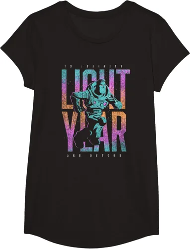 Miniatura 3 de Disney Pixar Lightyear Buzz Lightyear To Infinity And Beyond Camiseta, Negro