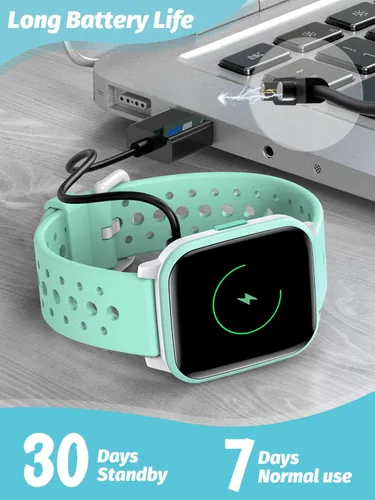 Miniatura 7 de Reloj inteligente para niños y niñas, reloj inteligente para niños, regalo para niños de 4 a 16 años con modo de sueño, 19 modos deportivos