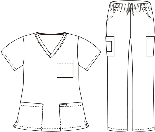 Miniatura 2 de Dagacci Medical Uniform womens Classic