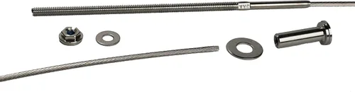 Miniatura 14 de 1/8" Cable Railing Kit for Wood Posts – 5 Ft Length – 316 Stainless Steel – No Crimping Required, Easy Install Deck Railing – No End Caps