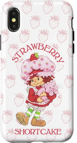 Miniatura 4 de iPhone 14 Strawberry Shortcake Cutie - Funda con diseño de fresas vintage