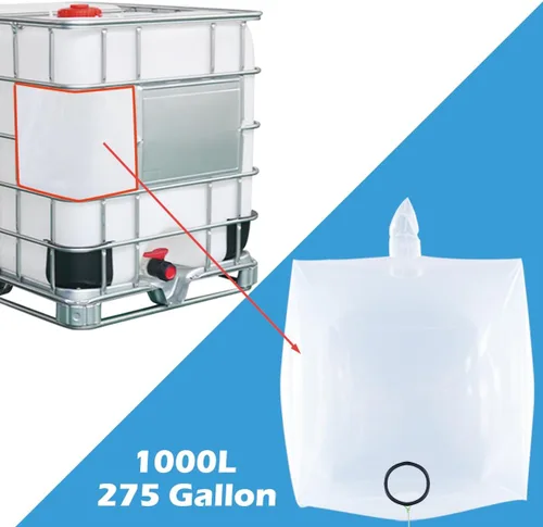Miniatura 2 de IBC - Funda de mano, bolsa de almacenamiento de agua IBC para 275 galones, bolsas protectoras transparentes de 20C de grosor, accesorios