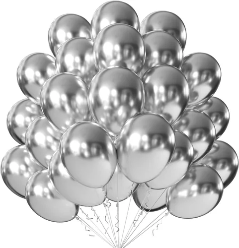 Miniatura 16 de KALOR Globos dorados champagne, 100 piezas de 5 pulgadas de globos mini de látex mate para arco de guirnalda de globos, decoración de cumpleaños
