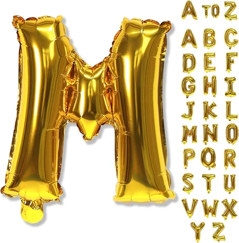 Miniatura 170 de Globo dorado champán con el número 5, globos de aluminio autoinflables grandes de 40 pulgadas del 0 al 9, globo de helio digital 5 dorado claro