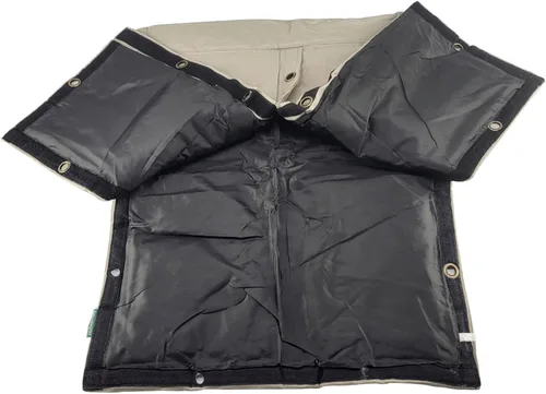 Miniatura 9 de La cubierta aislante original para tuberías de invierno (5˚F) - Algodón de doble pared (con revestimiento UV) aislado para protección contra