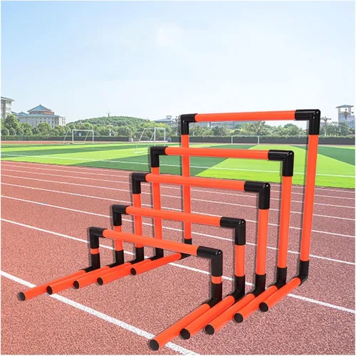YXXSDP Juego de 5 obstáculos de agilidad de velocidad de estadio deportivo, equipo de entrenamiento de velocidad plegable portátil para pista y