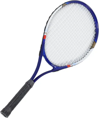 Miniatura 4 de Raqueta de tenis, equipo de tenis de 27 pulgadas de aleación de aluminio de nailon recreativo raqueta de tenis con bolsa de raqueta