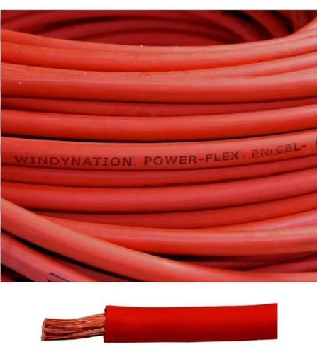 Miniatura 8 de Cable flexible de cobre puro para soldadura de batería calibre 4 AWG 25 pies negro + 25 pies rojo - Coche, Inversor, RV, Solar Negro de 25 pies + 25