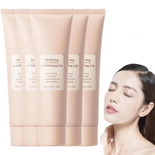 Miniatura 11 de Gel exfoliante purificador, exfoliante facial, geles hidratantes suaves para el cuerpo, limpieza profunda, para todo tipo de piel (1 unidad)