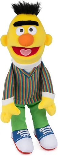 Miniatura 2 de Barrio Sésamo Plush, 14", Multi Color Bert oficial de 14