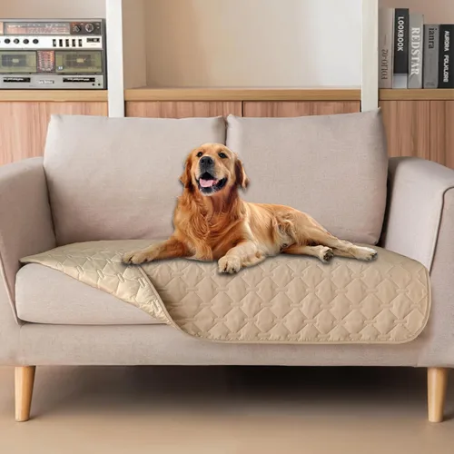 Miniatura 132 de gogobunny Manta 100% Impermeable de Doble Cara para Perros, Cubierta Suave para Cama de Mascotas, Reversible, Protege Muebles, Sillón, Sofá, Coche