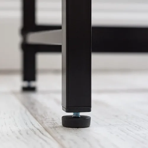 Miniatura 7 de IRIS USA, Inc. - Mesa moderna de oficina para laptop y computadora de 32 pulgadas para oficina en casa, superficie resistente al agua y a