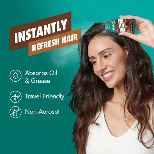 Miniatura 2 de Batiste Champú seco en polvo, absorbente de aceite, sin aerosol, se mezcla sin problemas para cabello oscuro, actualización instantánea del cabello