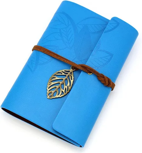 Miniatura 15 de Funda para notebook de cuero sintético, estilo vintage, con diseño de hojas, Negro