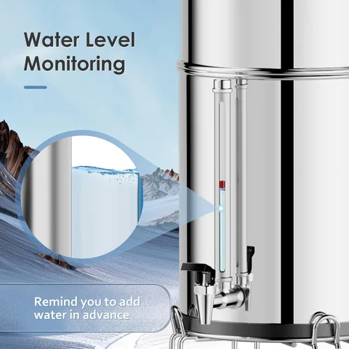 Miniatura 3 de Purewell Espiga de vidrio de visión, espita de repuesto para sistema de filtro de agua Purewell Gravity, compatible con otros sistemas de filtro