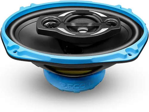 Miniatura 3 de RECOIL RCX694 Echo Series - Sistema de bocinas coaxiales de 4 vías para audio de automóvil de 6x9 pulgadas con rejillas, se vende en pares