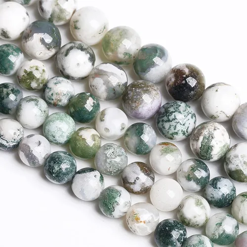 Miniatura 45 de 100 cuentas redondas sueltas de hematita negra de grado AAA para hacer joyas y pulseras