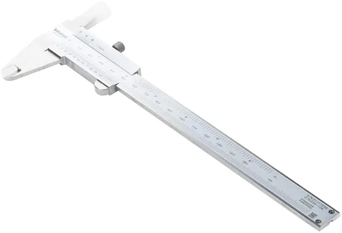 Miniatura 4 de Vernier, calibrador en sistema métrico. De Mitutoyo, 1 acero inoxidable