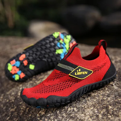 Miniatura 3 de UBFEN Zapatos de agua para niños y niñas, de secado rápido, ligeros, calcetines acuáticos para niños pequeños y grandes, zapatos de natación