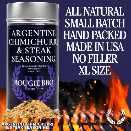 Miniatura 7 de Mezcla de barbacoa brasileña para asador Condimento gourmet Mezcla de especias artesanales Todo natural Sin OMG 7.9 oz (224 g) Lote