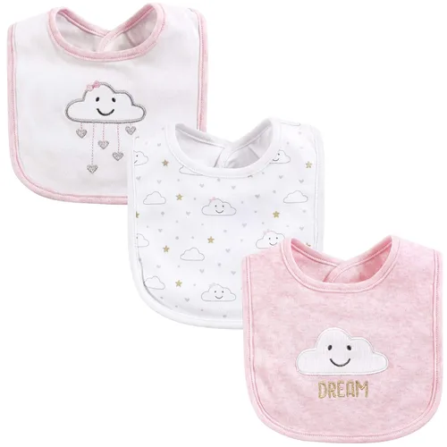 Miniatura 84 de Hudson - Babero unisex de algodón para bebé, baberos de algodón, talla única , Cactus rosa
