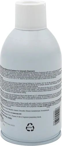 Miniatura 3 de TimeMist Recambios de ambientador medido de alta calidad, limpio y fresco, 7.1 onzas (caja de 12) - 1042771 - Dura hasta 30 días y neutraliza