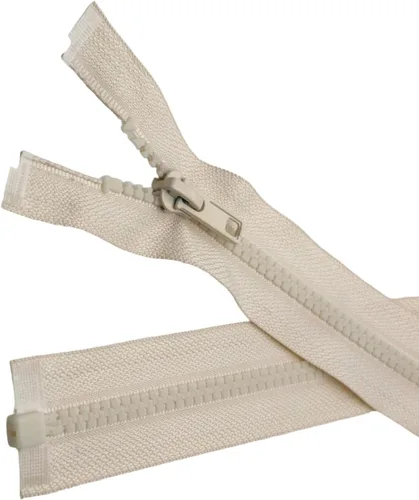 Miniatura 23 de Leekayer 2 cremalleras separadoras #5 de 27 pulgadas para abrigos de costura, chaqueta de cremallera, 26.8 in, cremalleras de plástico moldeado Negro