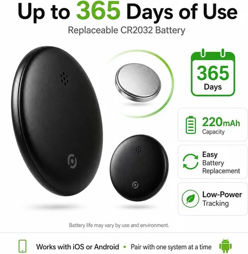 Miniatura 8 de Rastreador GPS para vehículos sin suscripción, etiqueta de seguimiento de automóvil para Android e iOS, dispositivo rastreador Bluetooth compatible