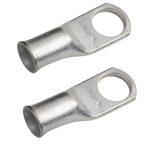 Miniatura 37 de SELTERM 5 piezas terminales de cable de cobre estañado 1/0 AWG perno de 1/2", extremos de cable de batería, terminales de anillo, conectores