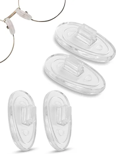 Miniatura 14 de SPORTS WORLD VISION Almohadillas para la nariz para gafas, almohadillas de nariz de silicona suave en forma de A de alta calidad para gafas 2 pairs