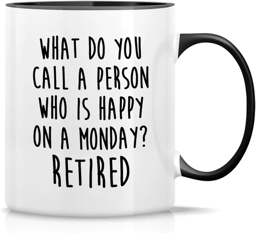 Miniatura 7 de Retreez Taza divertida – Horario de jubilación Do Whatever the Fxxx - Taza de café de cerámica de 11 onzas, divertida, sarcasmo, sarcástico