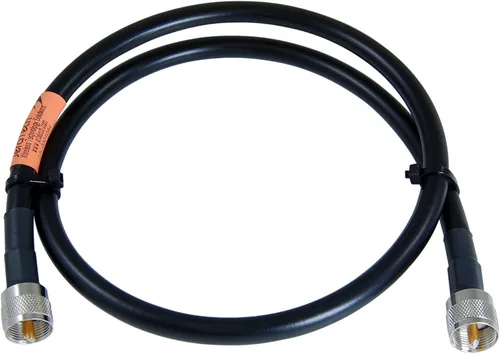 RG-213/U MILSPEC - 15 pies de largo - UHF macho - PL-259 - para jamón y CB
