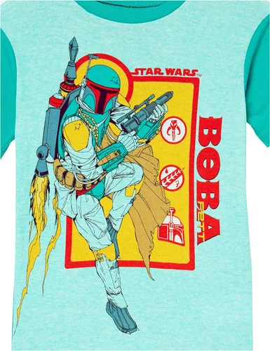 Miniatura 7 de Star Wars Conjunto de pijama de algodón ajustado de 2 piezas para niño