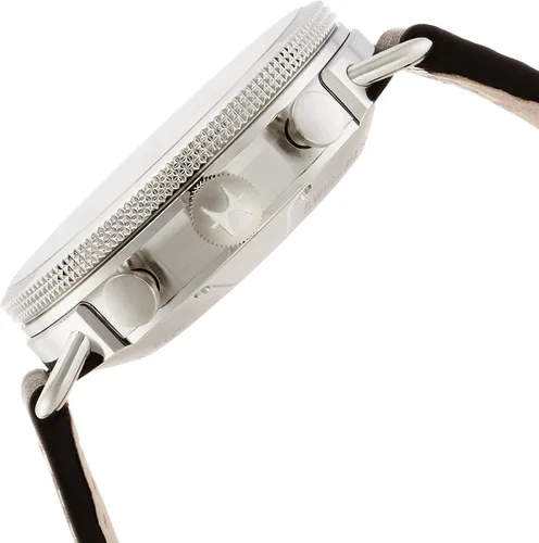 Miniatura 3 de Hamilton H77706553 Reloj automático suizo marrón para hombre con pantalla analógica, Tono-plateado, Cronógrafo