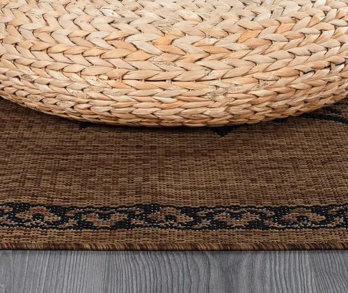 Miniatura 5 de CAMILSON Alfombra para exteriores, alfombras modernas para patios interiores y exteriores, tapetes de cocina y pasillo, alfombra lavable para porche
