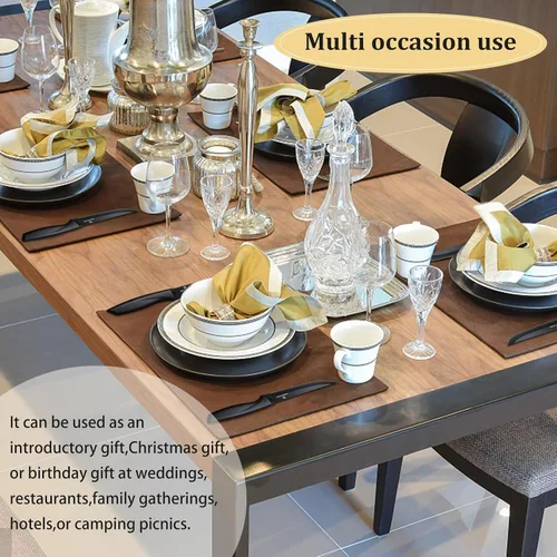 Miniatura 6 de Juego de 4 cuchillos para bistec, cuchillo premium para bistec, juego de cuchillos para bistec de acero inoxidable, cuchillo para bistec dentado