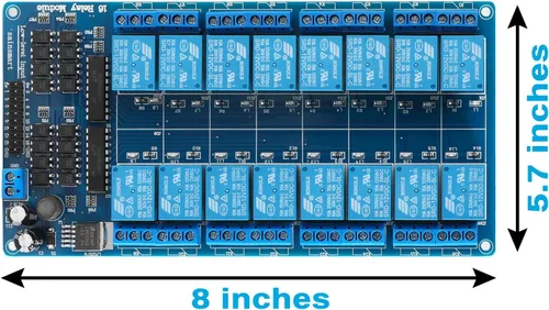 Miniatura 2 de SainSmart Placa de módulo de relé de 16 canales de 12 V para Arduino DSP AVR PIC ARM