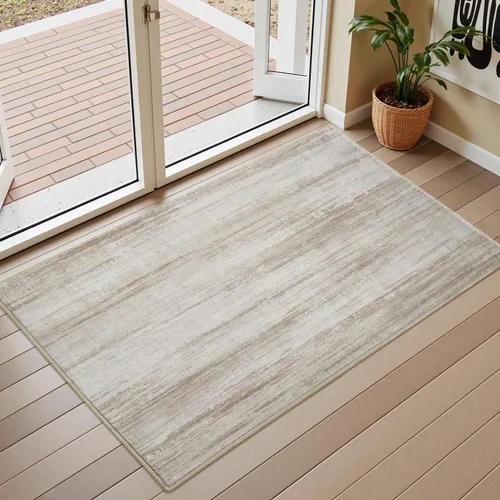 PADOOR Alfombra moderna abstracta para entrada, alfombra lavable de 2 x 3 pulgadas, antideslizante, ultra suave, de pelo bajo, para puerta