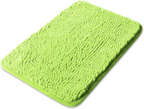 Miniatura 76 de Yeaban Alfombra de pasillo de baño de 24 x 72 pulgadas, antideslizante, alfombra de baño larga de felpilla gruesa, absorbente y lavable, alfombra