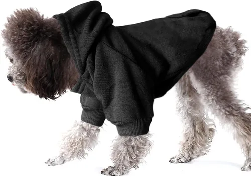 Miniatura 3 de Jecikelon - Sudadera con capucha y bolsillos, cálida para invierno, para perros pequeños, ropa de abrigo para chihuahuas, disfraz para cachorros